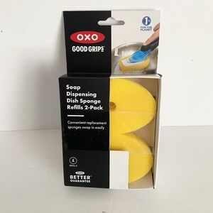 OXO Good Grips‎ Soap Dispensing Dish Sponge Refill A - 2 Pack New